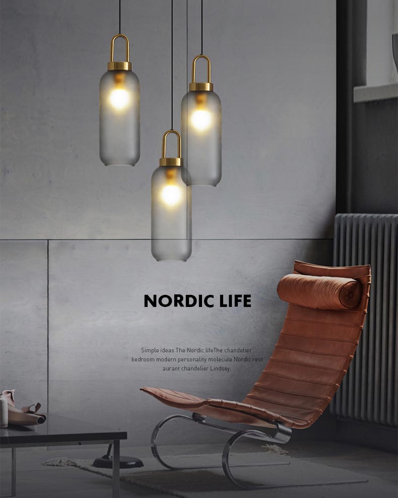 Đèn thả bàn ăn thủy tinh L02-1702 trang trí phòng ăn, bàn ăn, đầu giường phòng ngủ