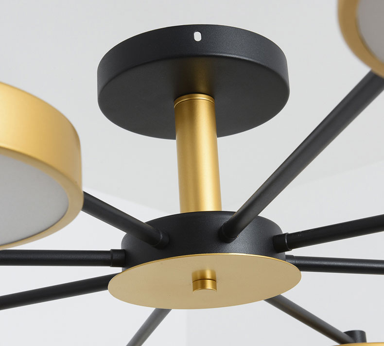 Đèn chùm phân tử hiện đại trang trí