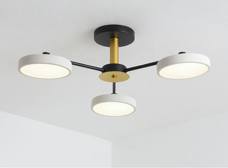 Đèn chùm phân tử hiện đại trang trí