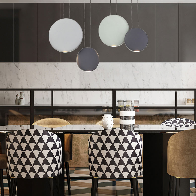 Đèn thả trang trí hình tròn hiện đại L02-0812