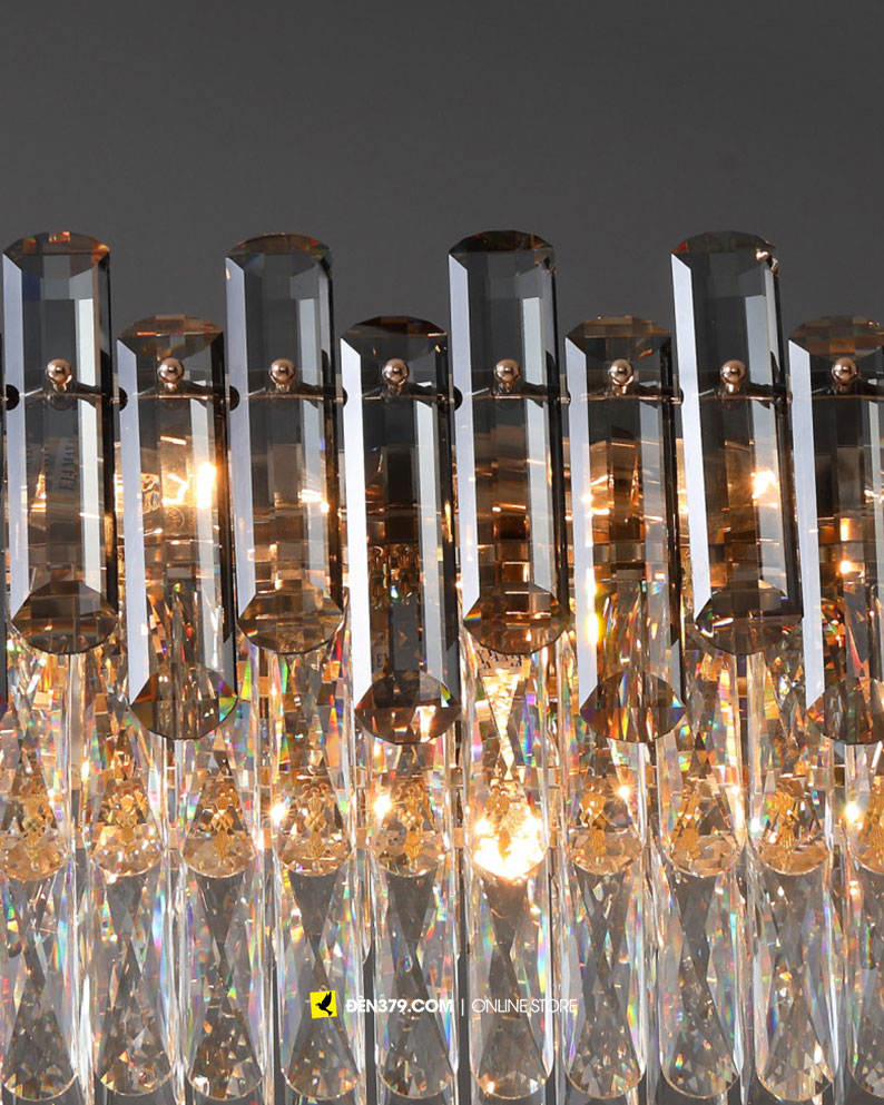 VIRGO V092R | Đèn chùm pha lê K9 cao cấp