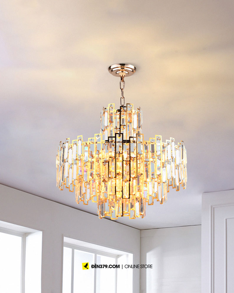 VIRGO V8033 | Đèn chùm trang trí pha lê cao cấp