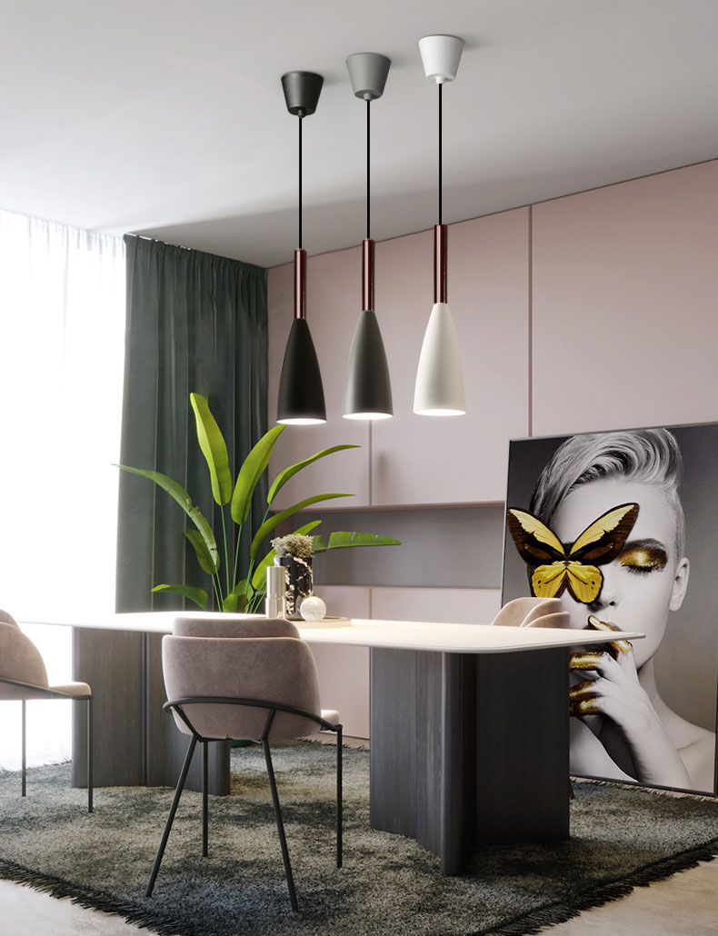 Đèn thả trần bàn ăn 3 bóng hiện đại L02-0814