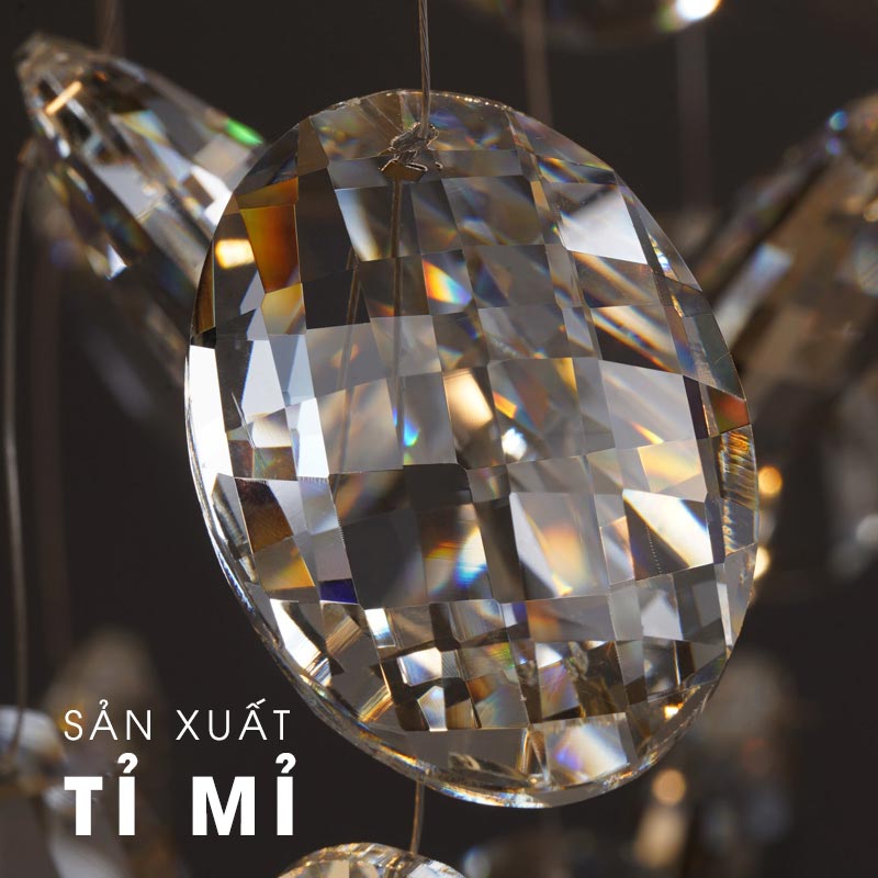 Đèn thả pha lê cao cấp AU1517