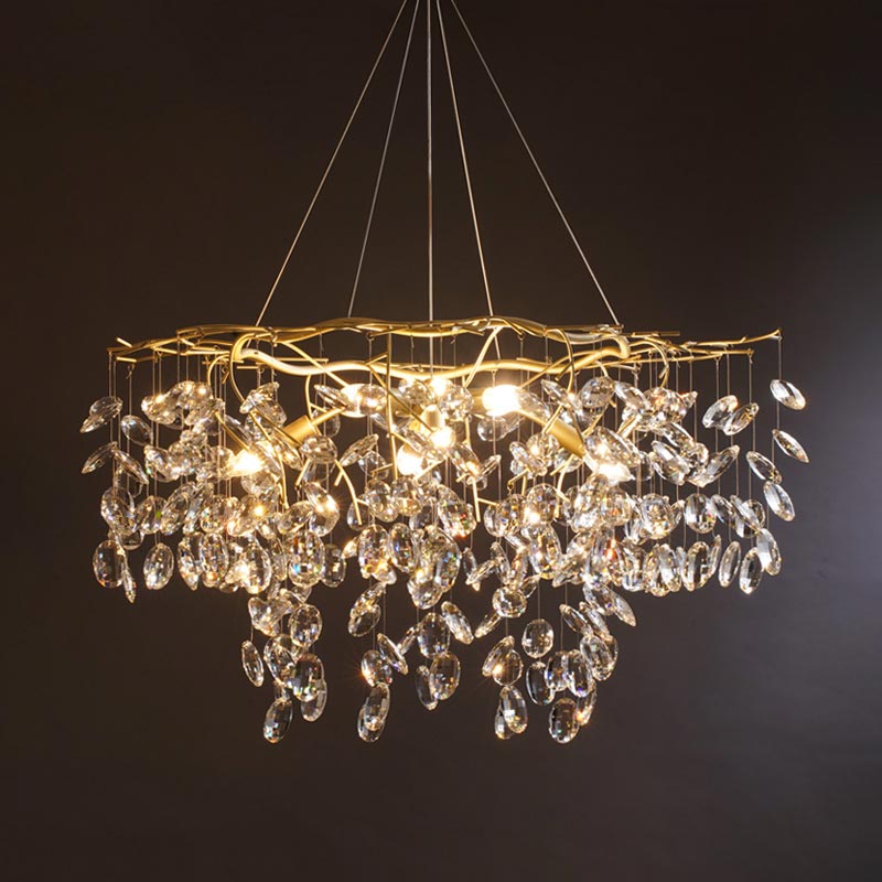 Đèn thả pha lê cao cấp AU1517