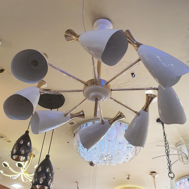 Đèn chùm 8 bóng trang trí hiện đại VR8064/8