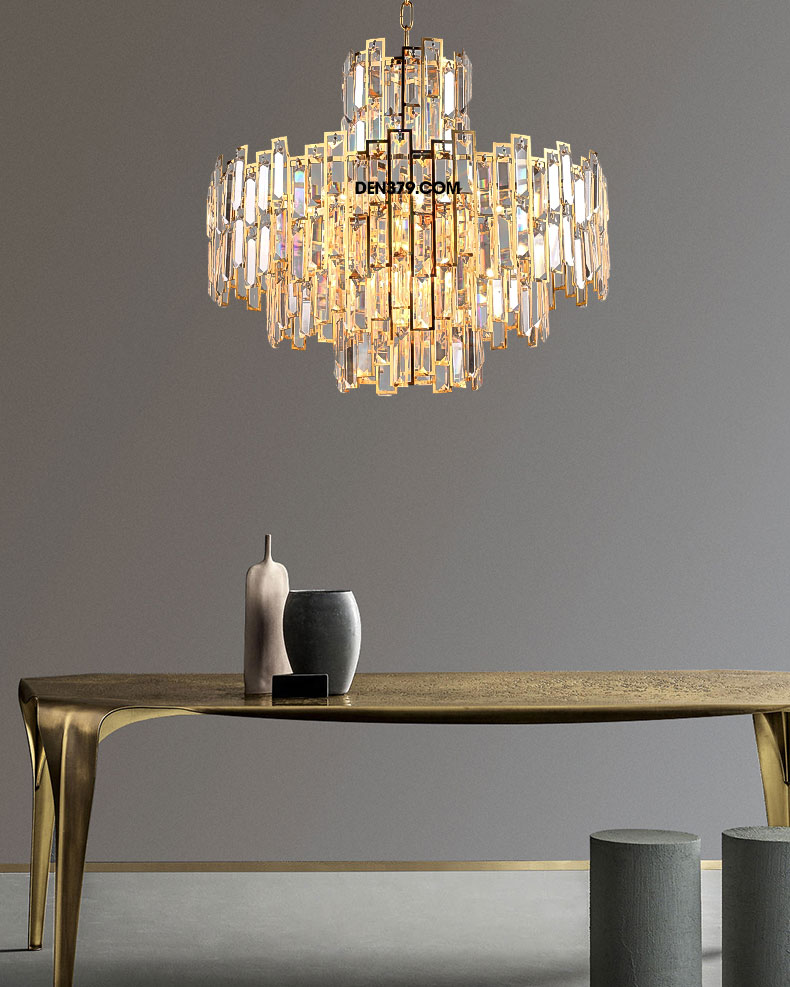 Đèn chùm trang trí pha lê hiện đại D3191