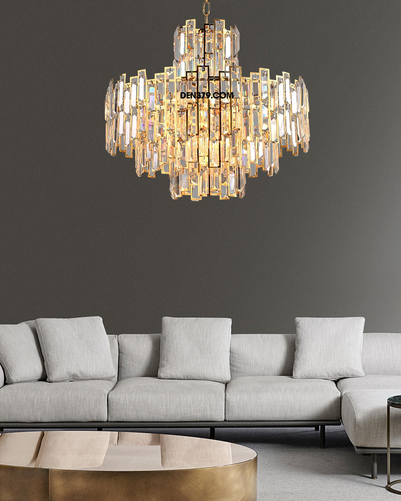 Đèn chùm trang trí pha lê hiện đại D3191