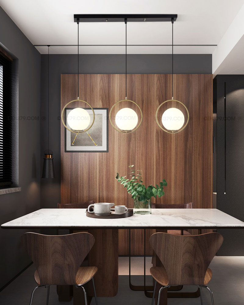 đèn thả thủy tinh,đèn thả 3 bóng,đèn thả 3 chiếc,đèn thả bàn ăn,đèn thả,đèn thà trang trí,đèn thả hiện đại