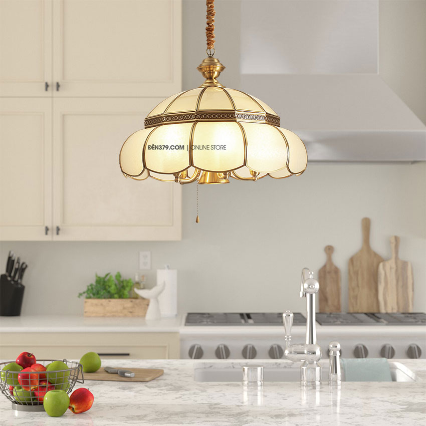 Đèn thả đồng trang trí D3102