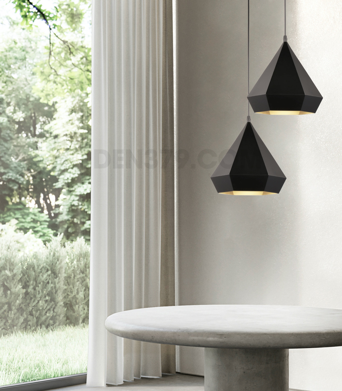 Đèn thả chụp nhôm cao cấp DT2017