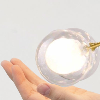 Đèn chùm thủy tinh hiện đại 36 bóng VS21612