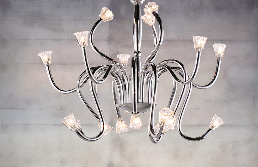 Đèn chùm trang trí hiện đại Thiên Nga