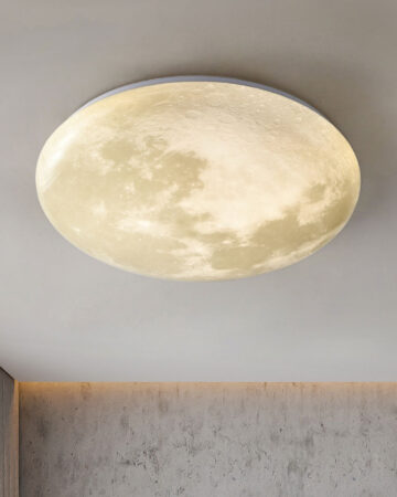 Đèn ốp trần mặt trăng trang trí phòng ngủ C010