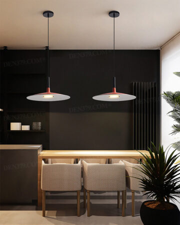 Đèn thả decor chiếc đĩa bay hiện đại 64169