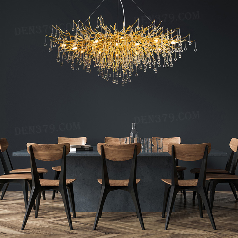 Đèn chùm pha lê trang trí 81614