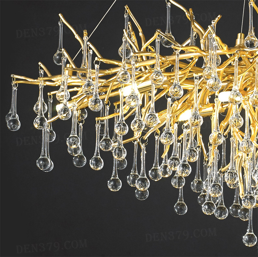 Đèn chùm pha lê trang trí 81614