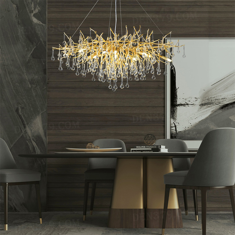 Đèn chùm pha lê trang trí 81614