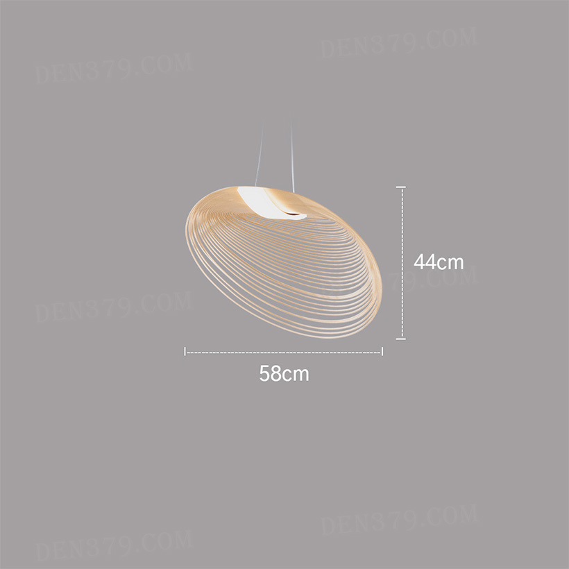Đèn thả gỗ trang trí hiện đại 8164