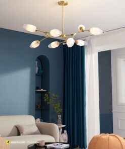 Đèn chùm thủy tinh cao cấp 18 tay VIRGO V3117/18