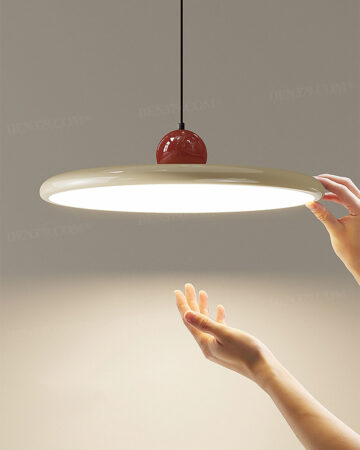 Đèn thả trang trí bàn ăn chụp siêu mỏng phong cách tối giản 64377