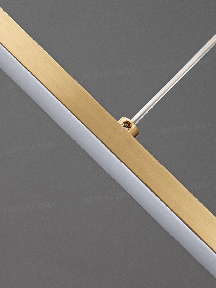 Đèn thả bàn ăn bằng đồng dáng dài 66497