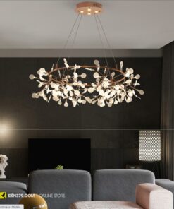 Đèn chùm trang trí Hera 105 lá VIRGO V80035