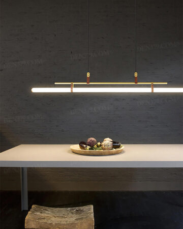 Đèn thả thanh ngang trang trí bàn ăn, phòng khách hiện đại 64488