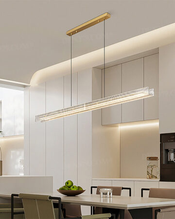 Đèn thả nhà hàng dáng dài kiểu Ý hiện đại 64594