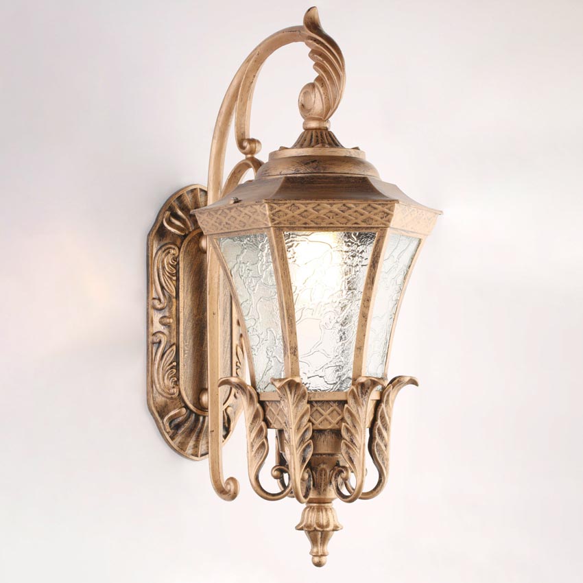 Đèn gắn tường trang trí ngoài trời cổ điển