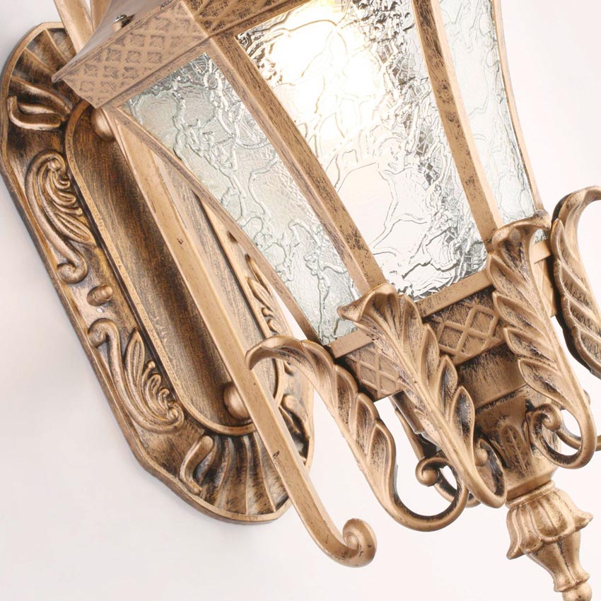 Đèn gắn tường trang trí ngoài trời cổ điển