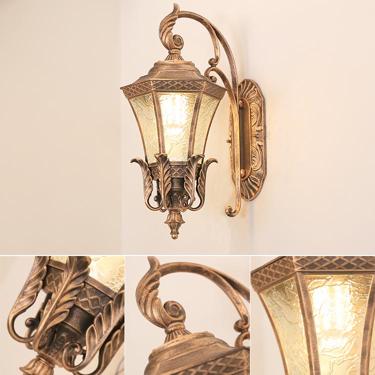 Đèn gắn tường trang trí ngoài trời cổ điển