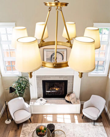 Đèn chùm đồng trang trí 81649