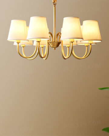 Đèn chùm đồng trang trí 81689