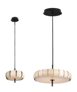 Đèn thả gỗ trang trí phong cách hiện đại KCA155