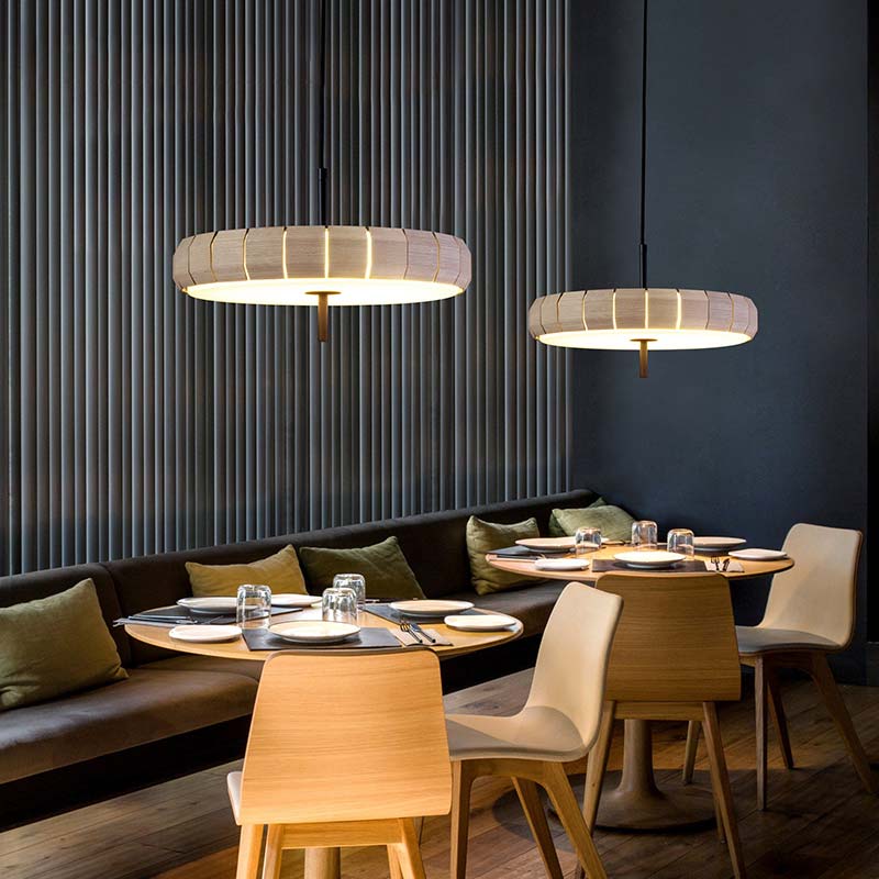 Đèn thả gỗ trang trí phong cách hiện đại KCA155