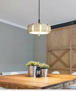 Đèn thả gỗ trang trí phong cách hiện đại KCA155