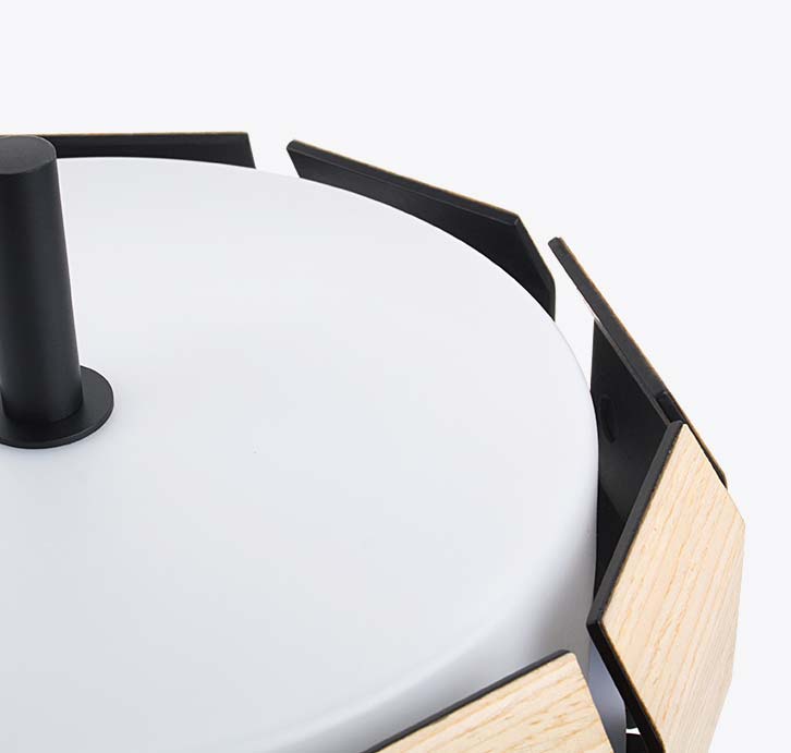 Đèn thả gỗ trang trí phong cách hiện đại KCA155