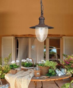 Đèn thả trang trí ngoài trời giả cổ KCA158