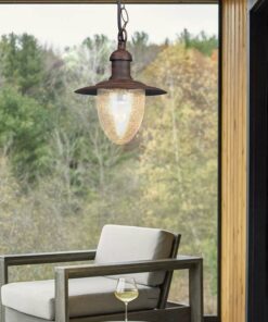 Đèn thả trang trí ngoài trời giả cổ KCA158