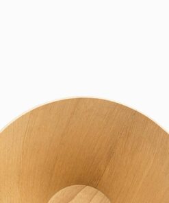 Đèn thả gỗ trang trí hình chiếc nón KCA159