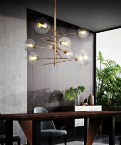 Đèn thả trang trí bàn ăn 6 bóng THCN61A