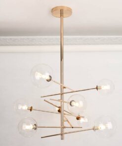 Đèn thả trang trí bàn ăn 6 bóng THCN61A