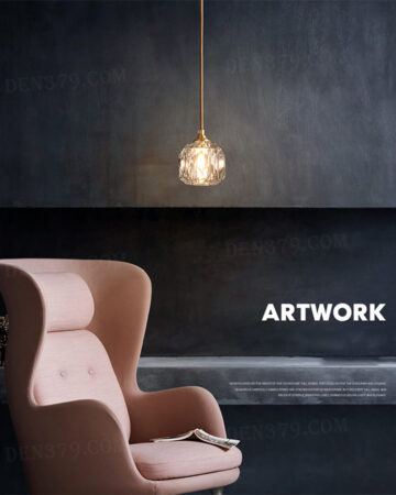 Đèn thả  trang trí  pha lê cao cấp 83658