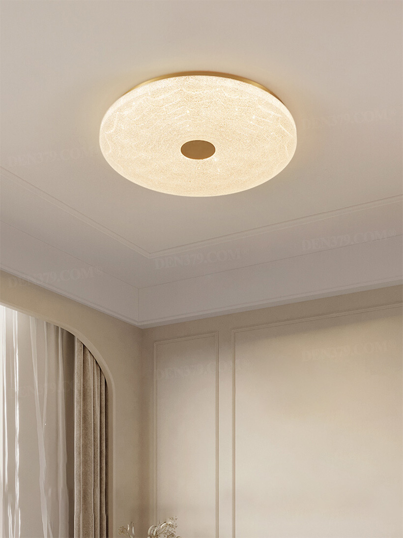 Đèn ốp trần phòng ngủ, phòng khách nhỏ phong cách tối giản, bảo vệ mắt 66981