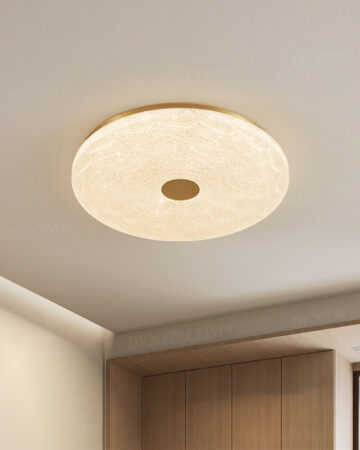 Đèn ốp trần phòng ngủ, phòng khách nhỏ phong cách tối giản, bảo vệ mắt 66981