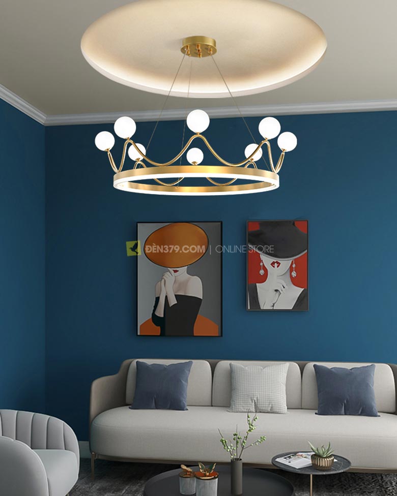 Đèn thả trang trí VIRGO V1288/6: Bàn ăn, Phòng khách Nhỏ, Phòng ngủ