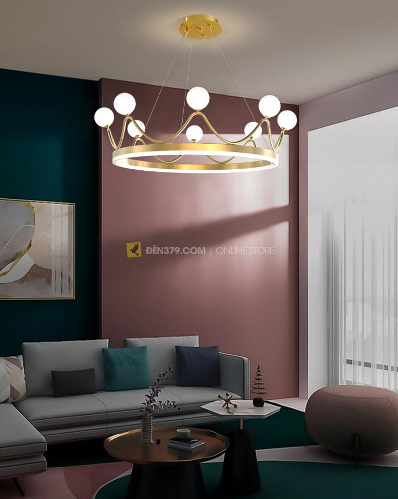 Đèn thả trang trí VIRGO V1288/6: Bàn ăn, Phòng khách Nhỏ, Phòng ngủ