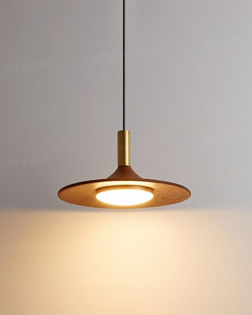 Đèn thả trang trí bàn ăn, phòng ngủ phong cách gỗ retro 64826