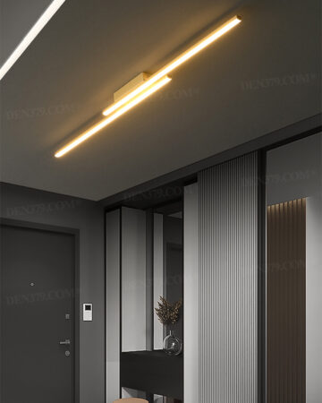 Đèn ốp trần LED thanh phong cách tối giản 67112